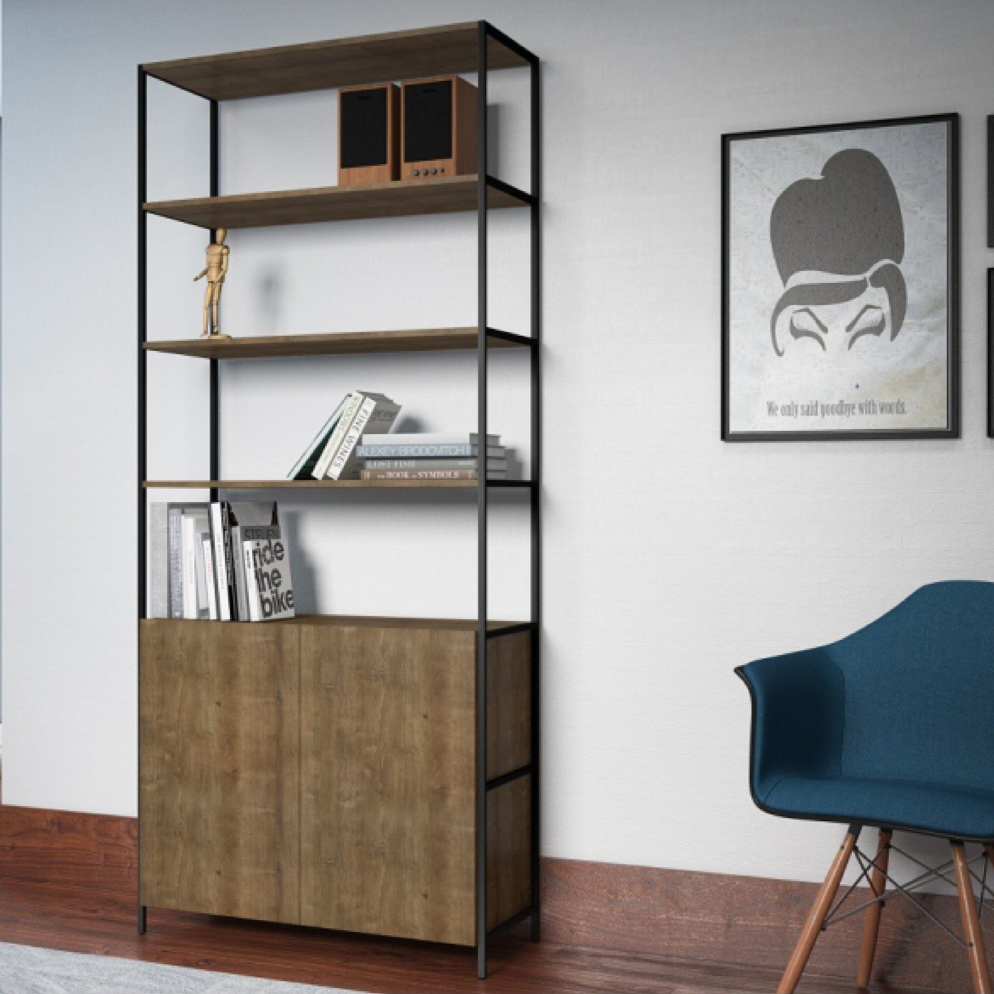 Estanteria Steel Quadra M - Medular Diseño Libreros