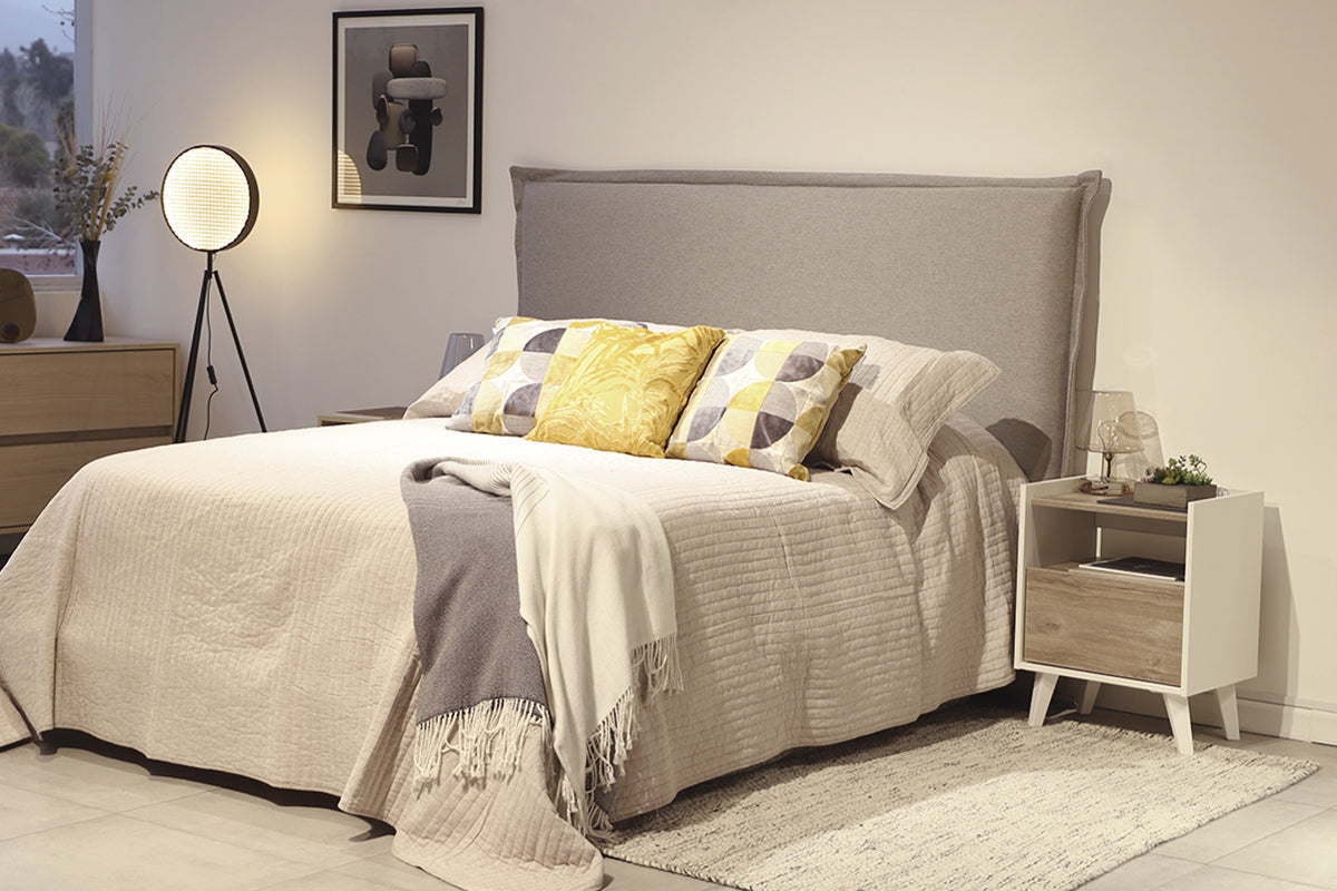 Respaldo Soft 2 Plazas Acero - Medular Diseño Respaldo