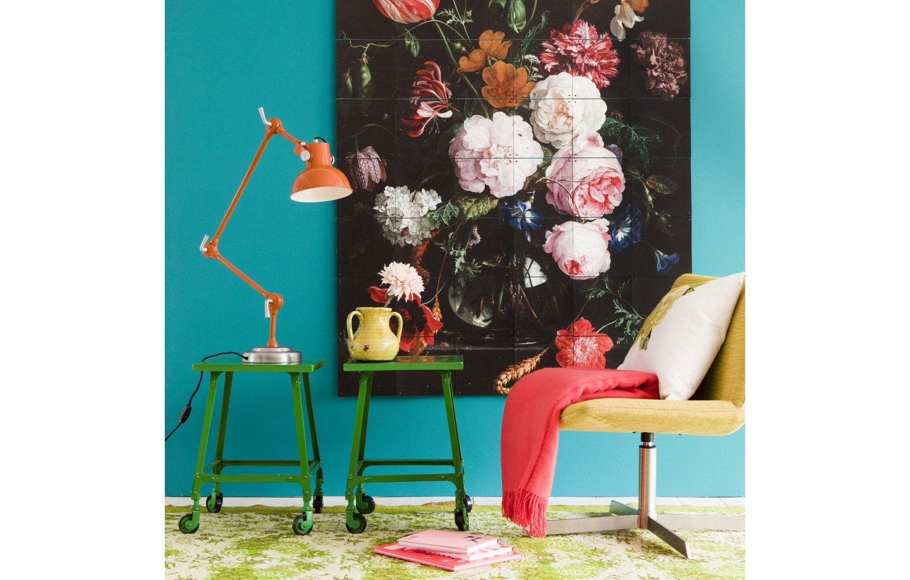 Mural IXXI Still life with flowers - Medular Diseño IXXI Design