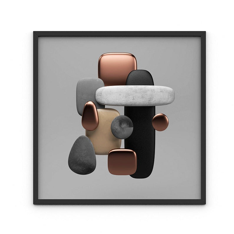 Cuadro Stone Grey por Pablo Llanquin - Medular Diseño Cuadros