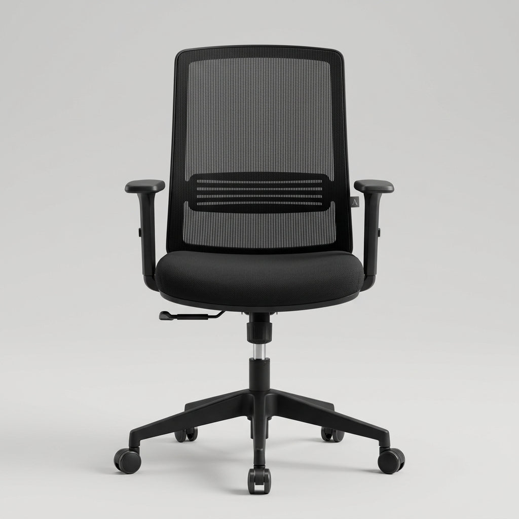 Silla oficina Ejecutiva Tossy Negra - Medular Diseño Sillas de Escritorio
