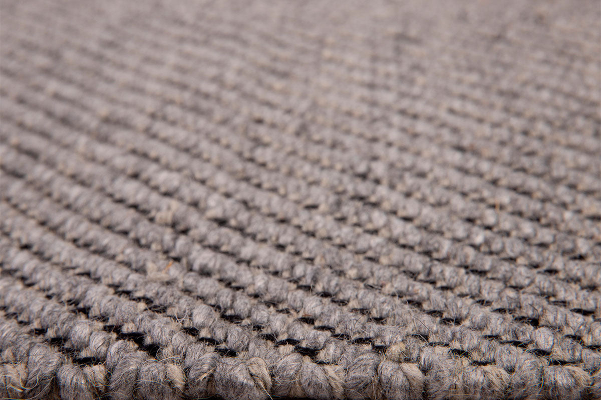 Alfombra Handwoven Wool Style 23052 Gris - Medular Diseño Alfombras
