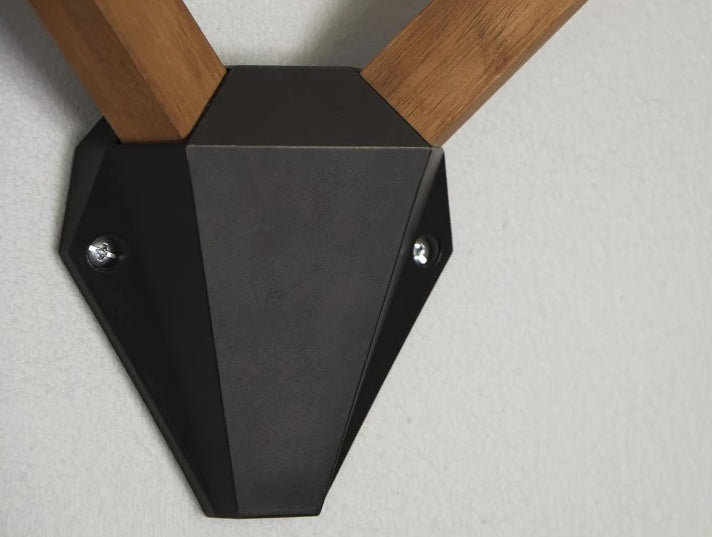 1 Perchero Wümul Nogal y 1 Perchero Wümul Natural - Medular Diseño Perchero