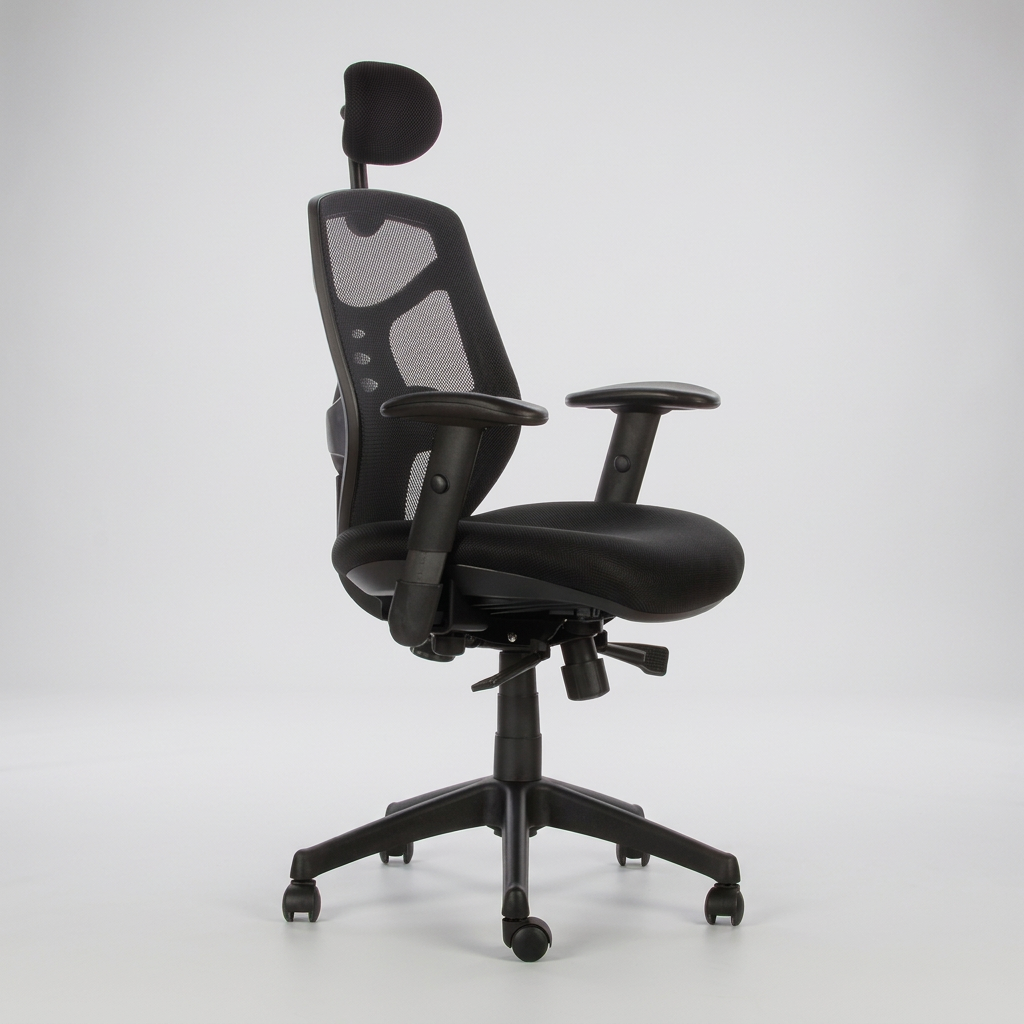 Silla oficina Identity con Cabecero
