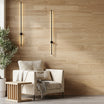 Aplique Muro Line Led Negro