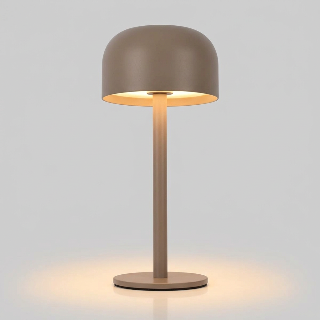 Lámpara de Mesa Agora Recargable Dimeable Café