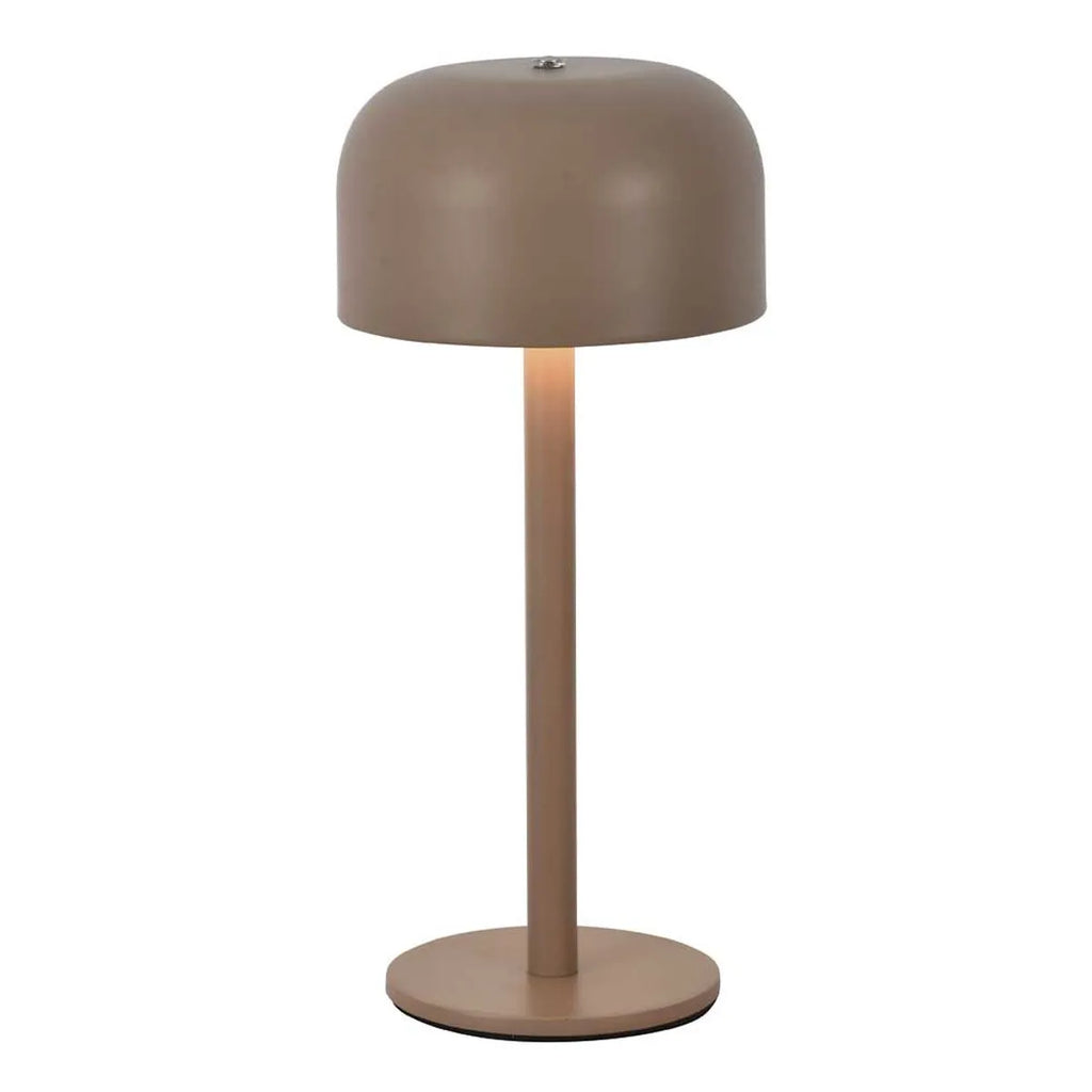 Lámpara de Mesa Agora Recargable Dimeable Café