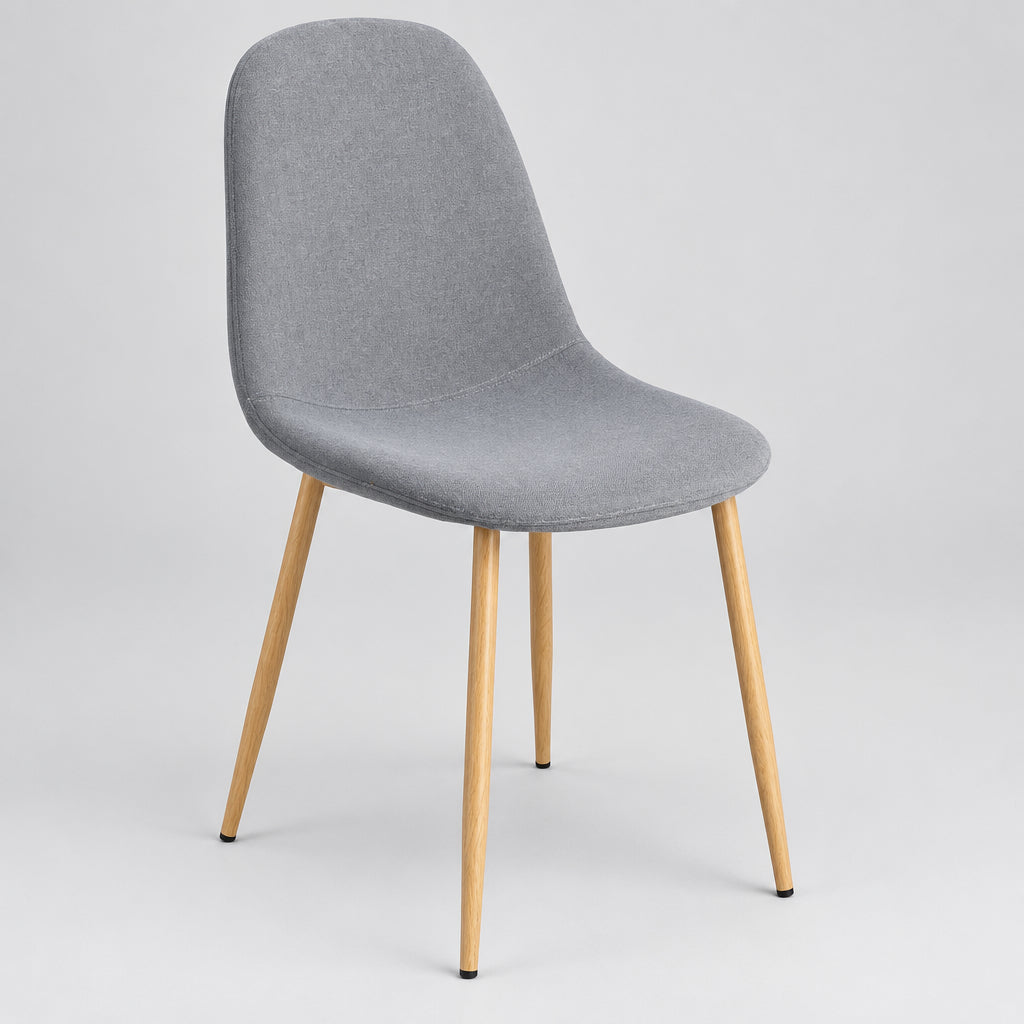 Silla Luxor Velvet Gris - Medular Diseño Sillas de interior