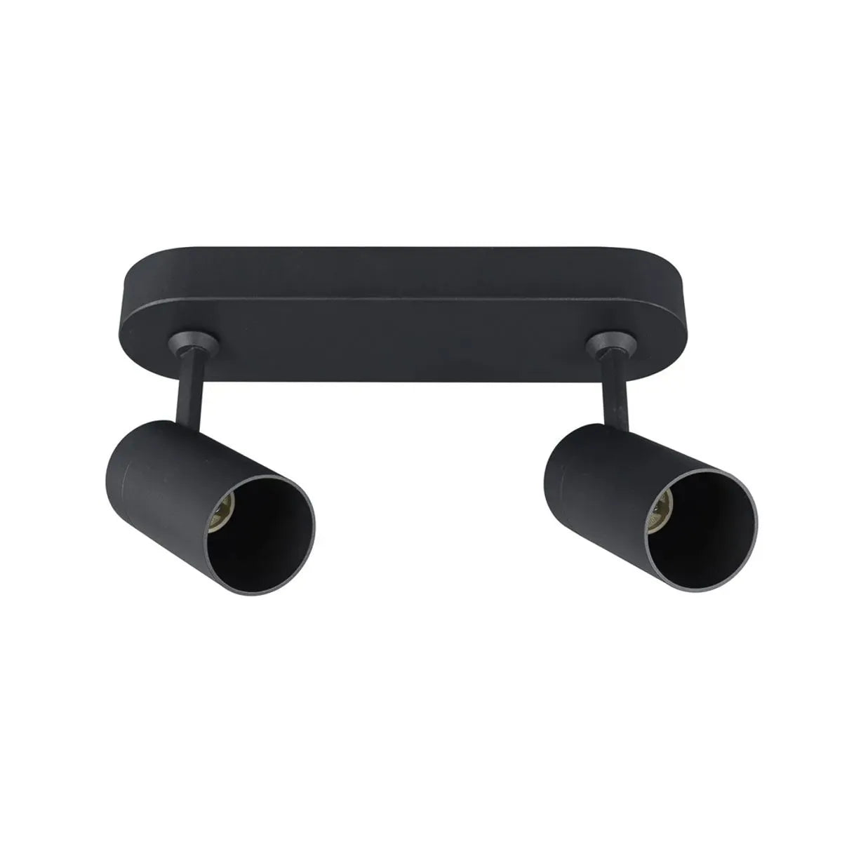 Foco Sobrepuesto Arsis II XL 2 luces Negro Mate
