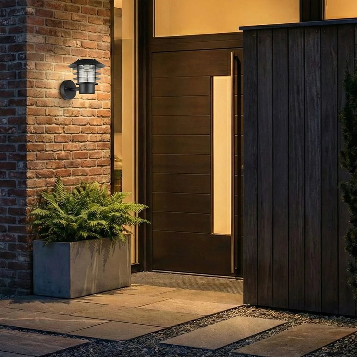 Aplique Muro Exterior Led Solar Kobe 0,17W