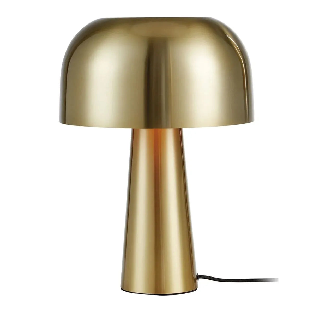 Lámpara de Mesa Blanca color Bronce
