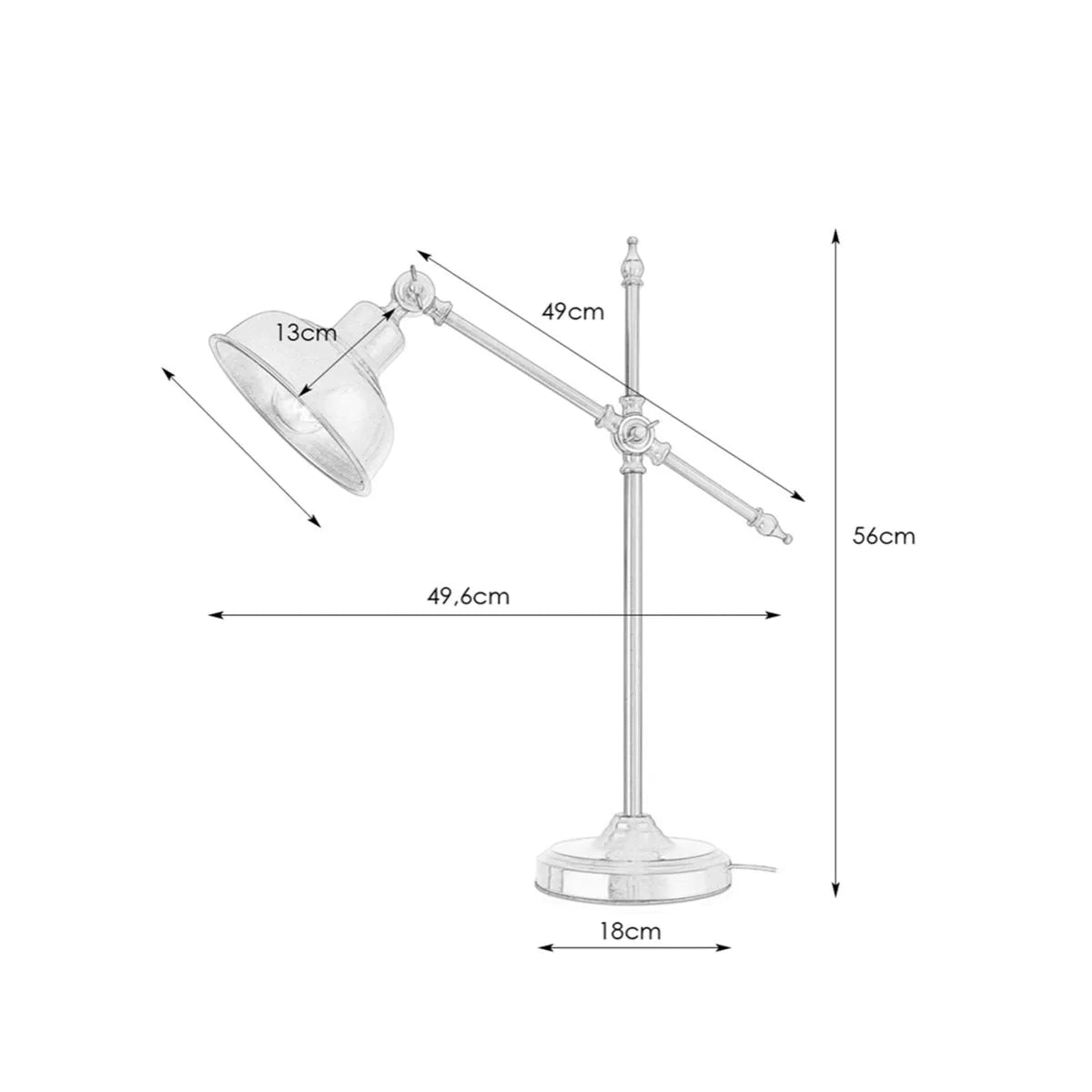 Lámpara de Mesa Grimstad