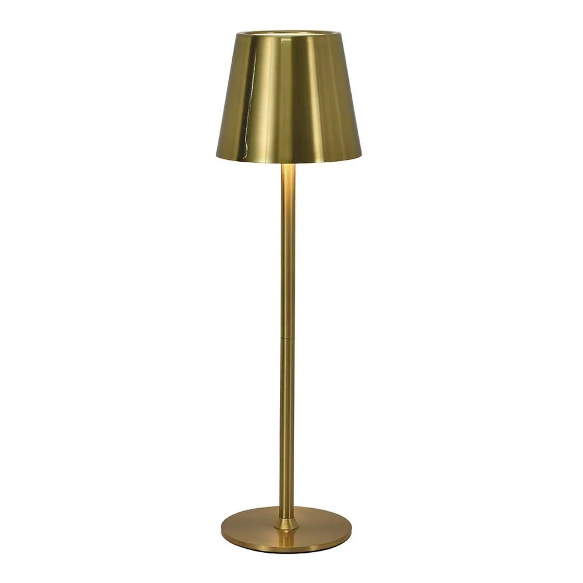 Lámpara de Mesa Ofira Recargable Dimeable Dorada