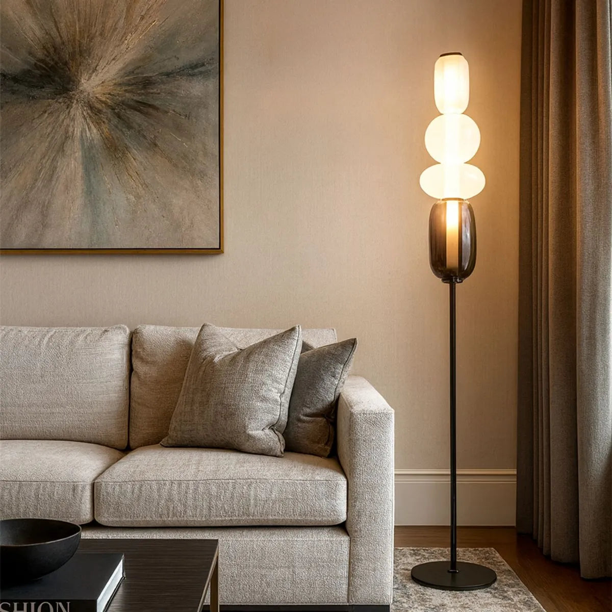 Lámpara de Pie Pebbles Led