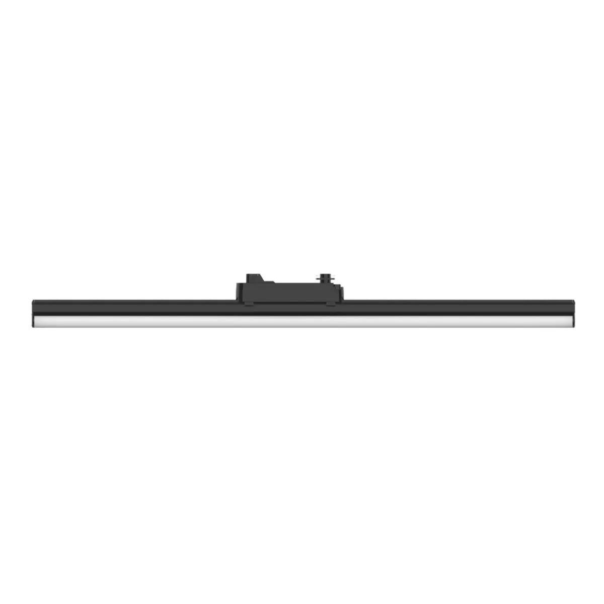 Foco LED Lineal para Riel 18W Luz Cálida 60cm Negro