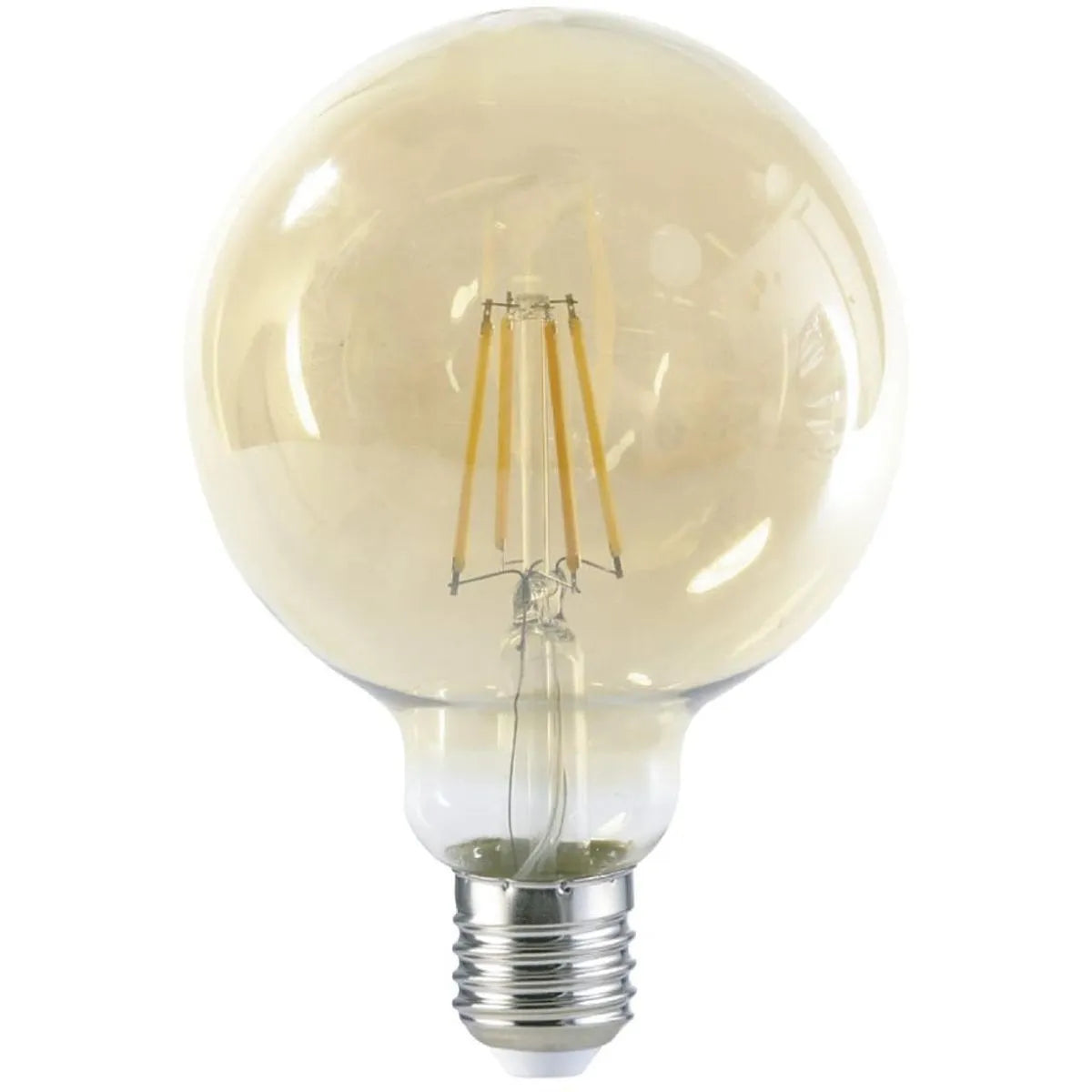 Ampolleta LED Filamento G95 5W Luz Muy Calida E27
