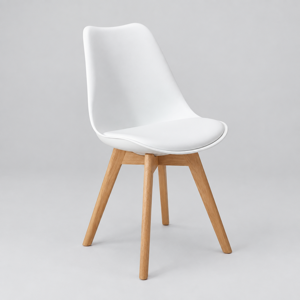 Silla Tulip Blanca - Medular Diseño Silla