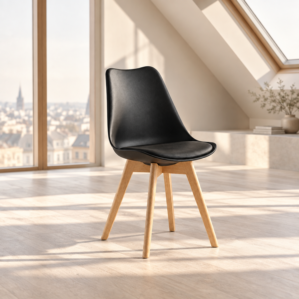 Silla Tulip Negra