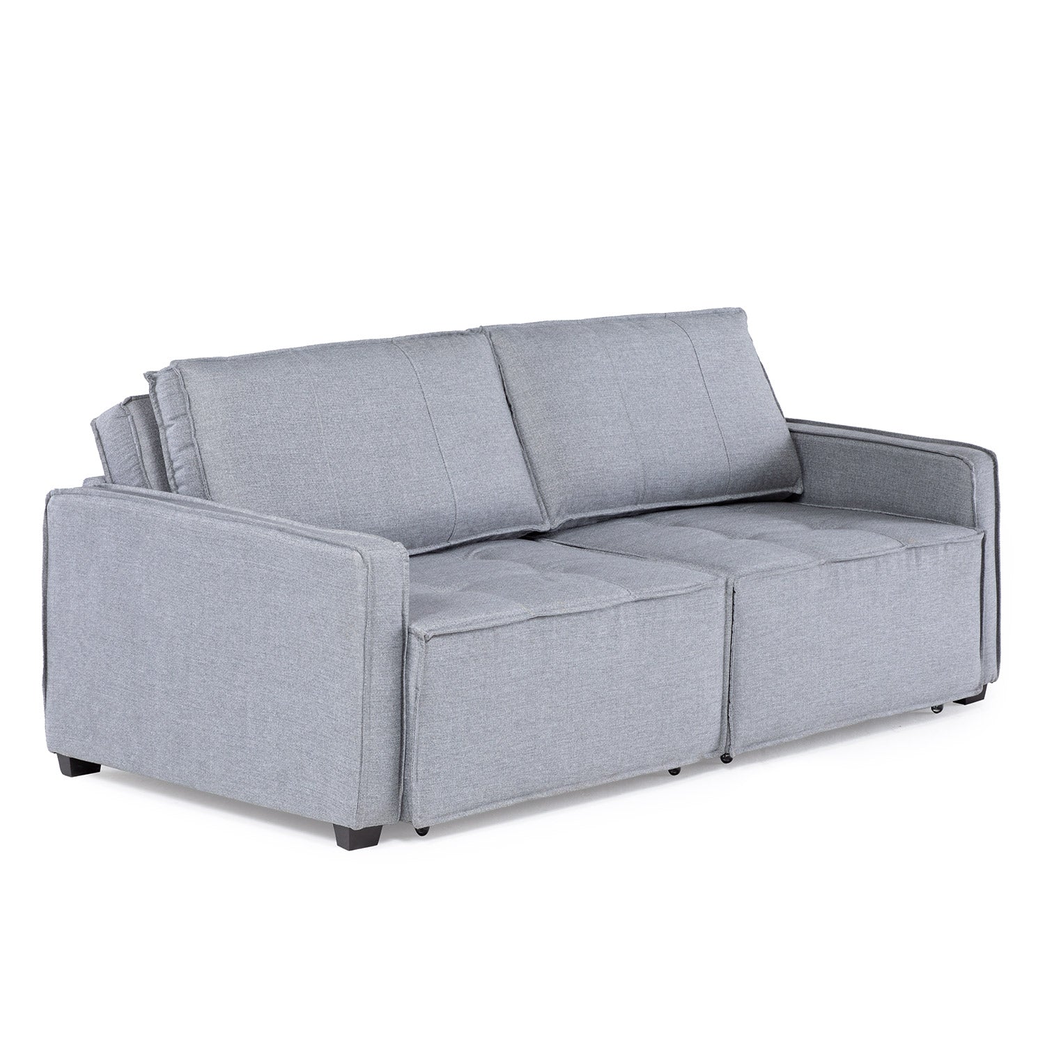 Sofá Cama Duomo Gris – Sofá Seccional Reclinable & Cama de Confort Superior