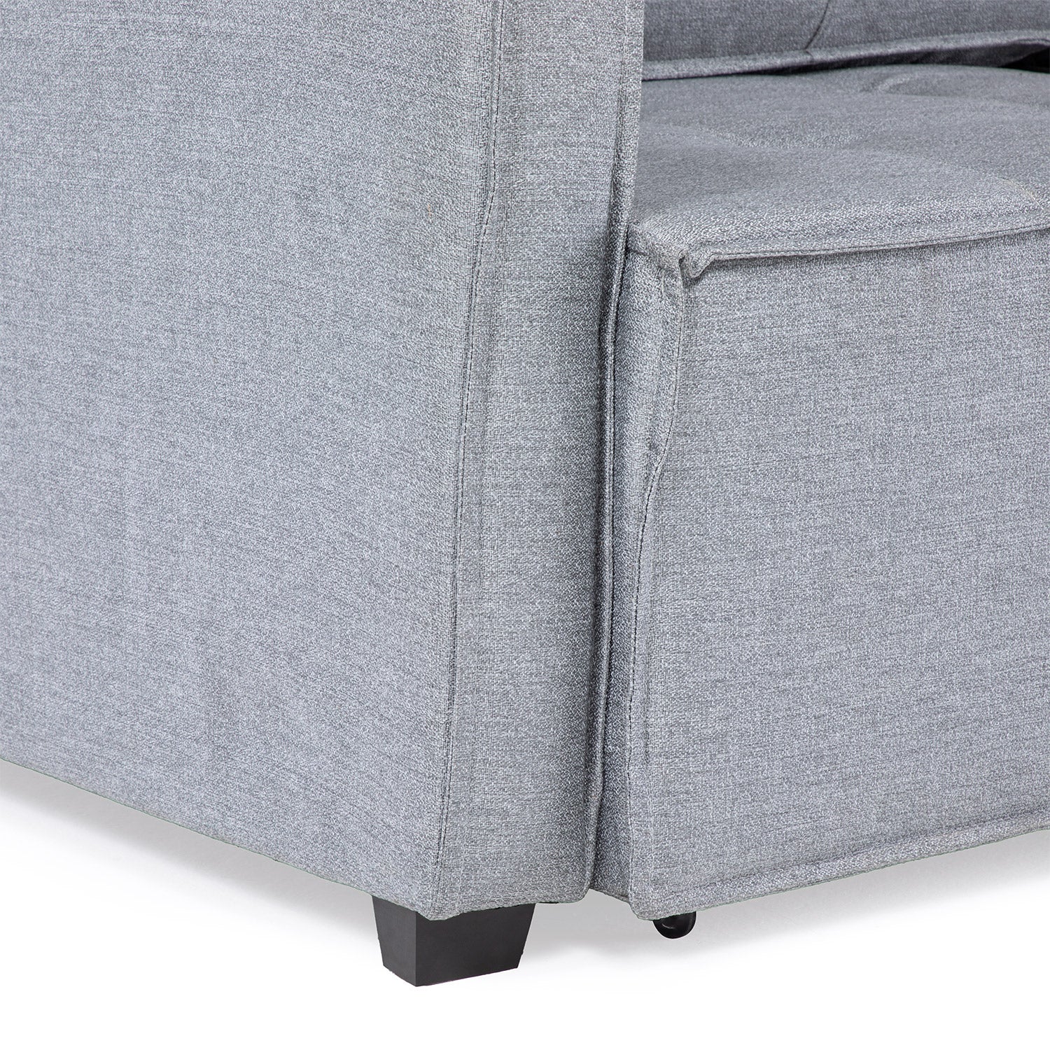 Sofá Cama Duomo Gris – Sofá Seccional Reclinable & Cama de Confort Superior