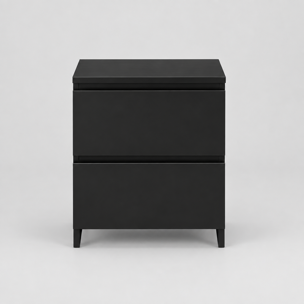 Velador Duo Full Black - Medular Diseño Veladores