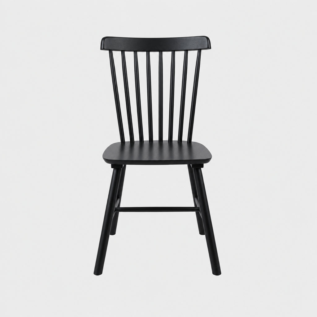 Silla Queen Wood Negra - Medular Diseño Silla