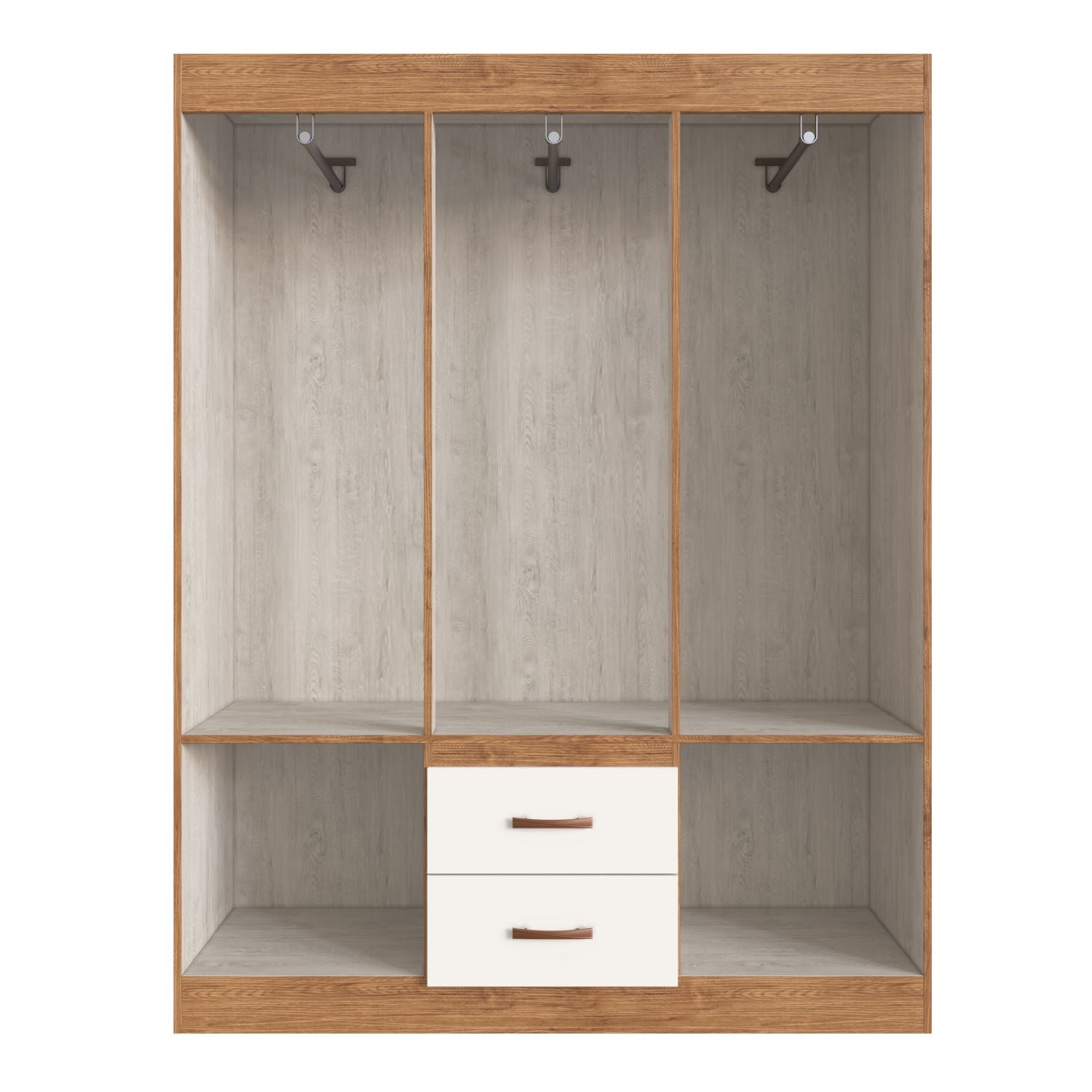 Closet Basic 6 Puertas con Espejo