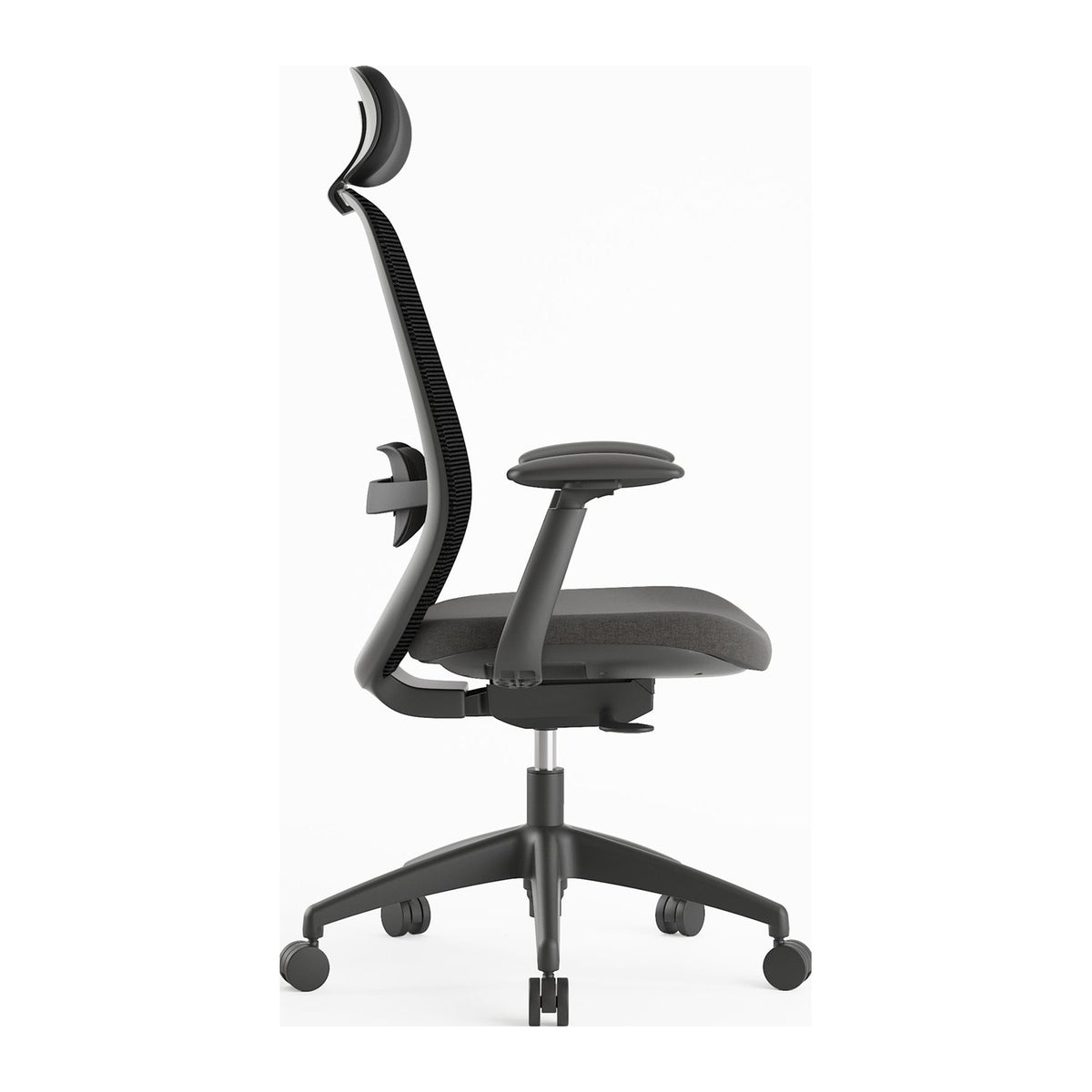 Silla oficina Budi con cabecero