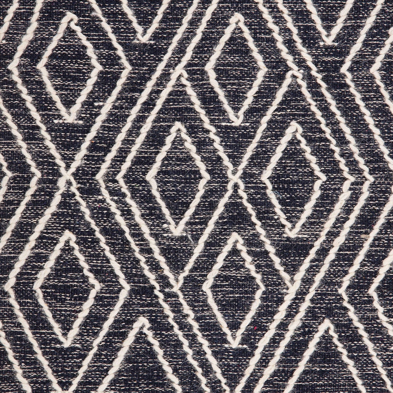 Alfombra Woven Geo Azul