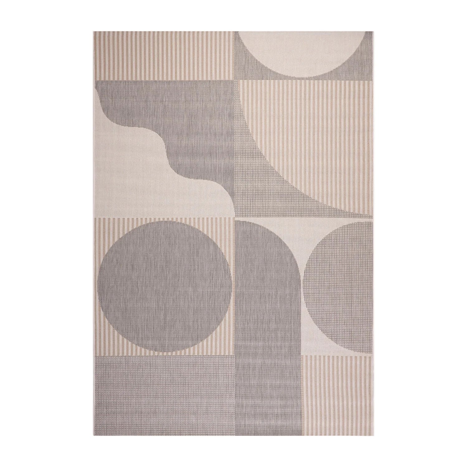 Alfombra Nassau Beige/ Gris