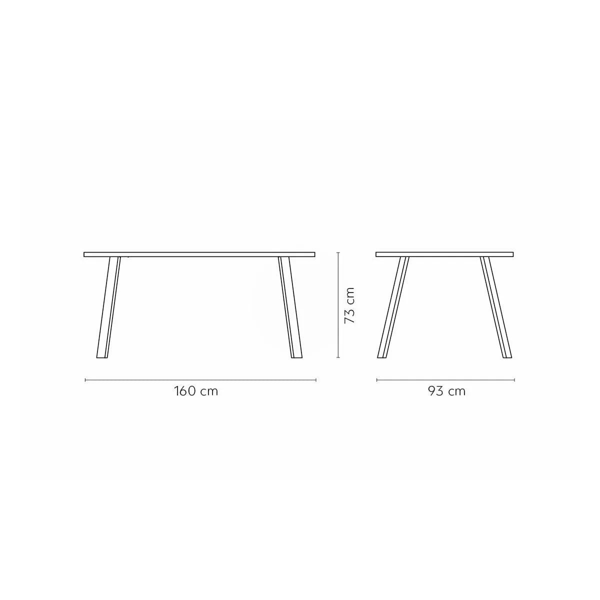 Mesa de Comedor Paladio Lenga 6P