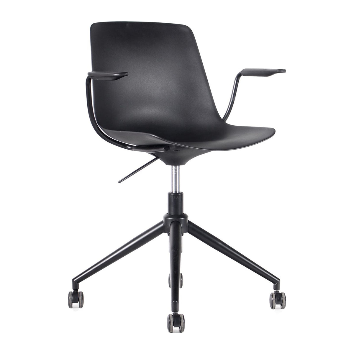 Silla Joga giratoria, vista tres cuartos