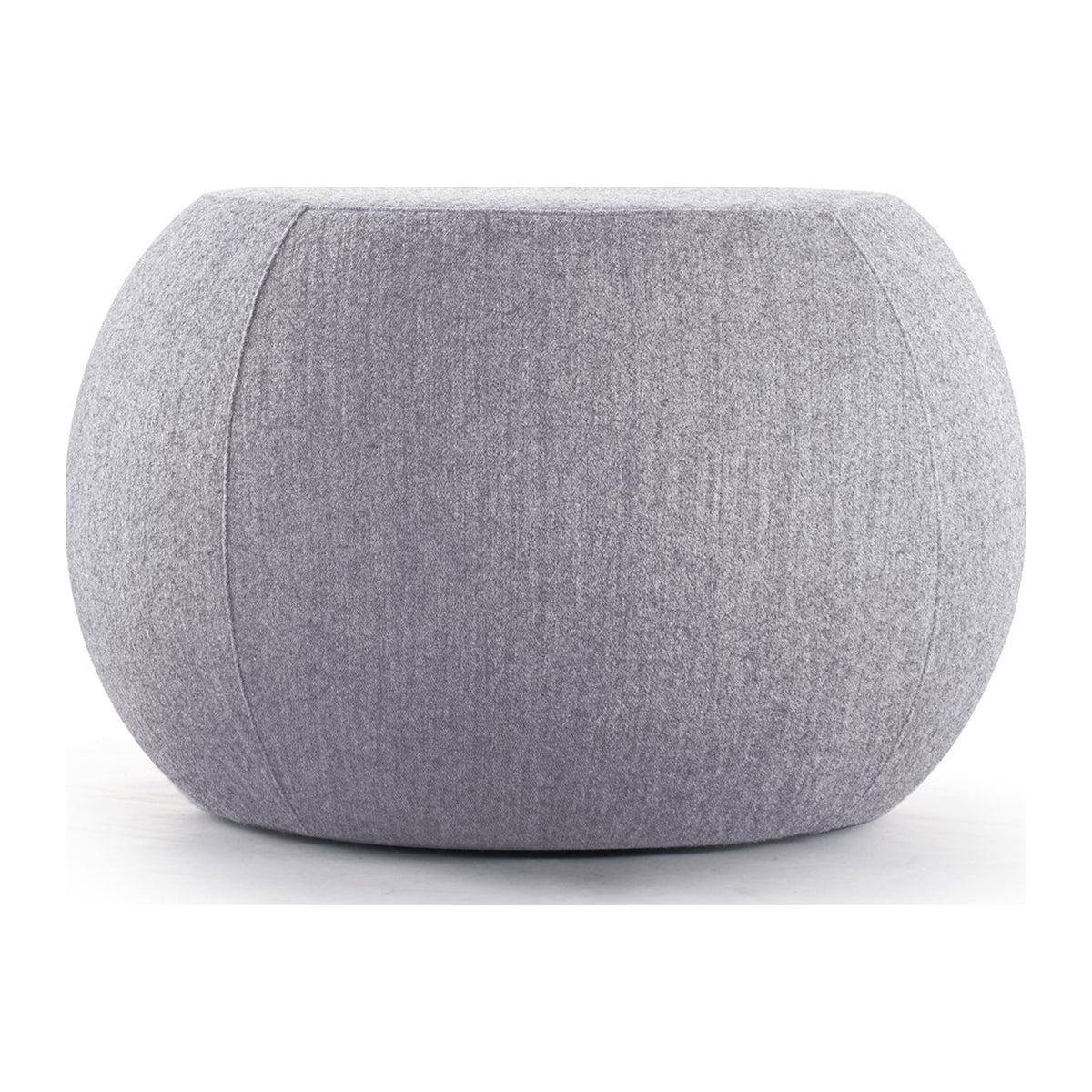 Puff Momo gris, vista frontal
