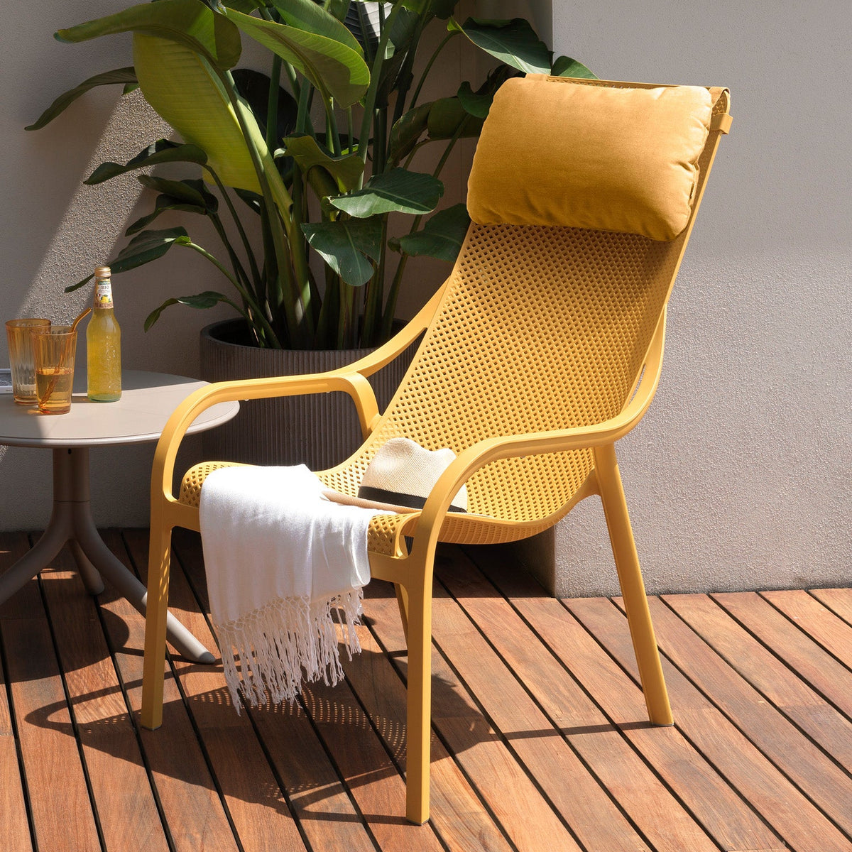 Sillon Net Lounge Senape