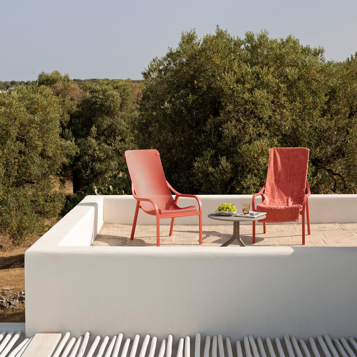 Sillon Net Lounge Corallo