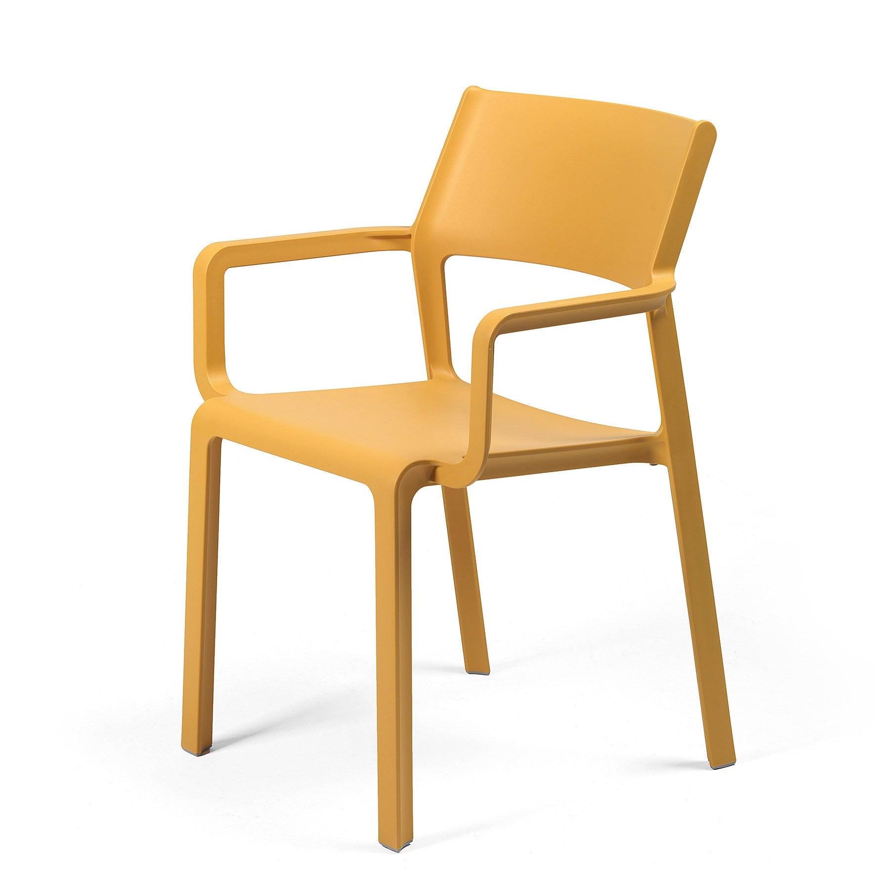 Silla Trill con brazos Senape