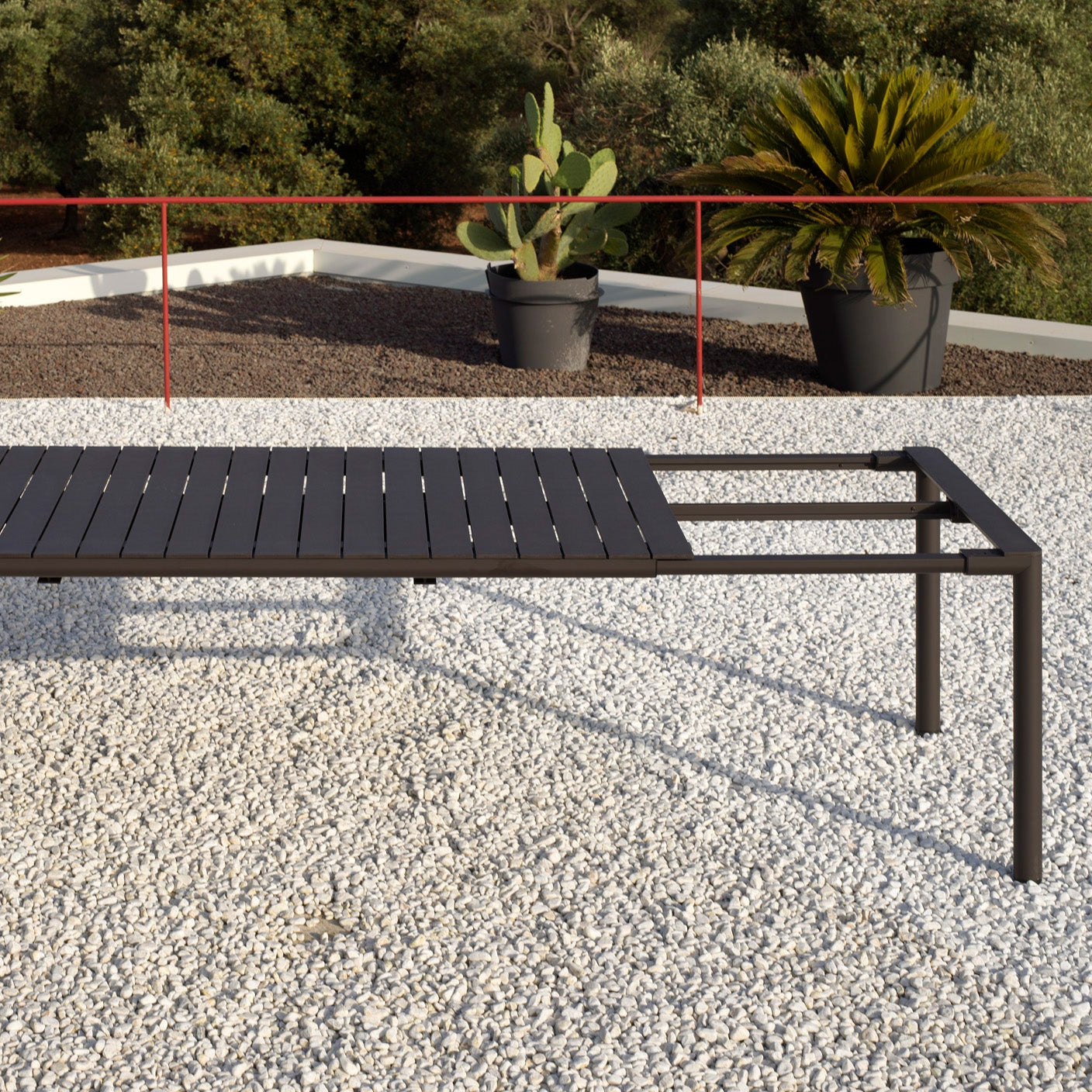 Mesa Tevere 210/275 Extensible Grafito