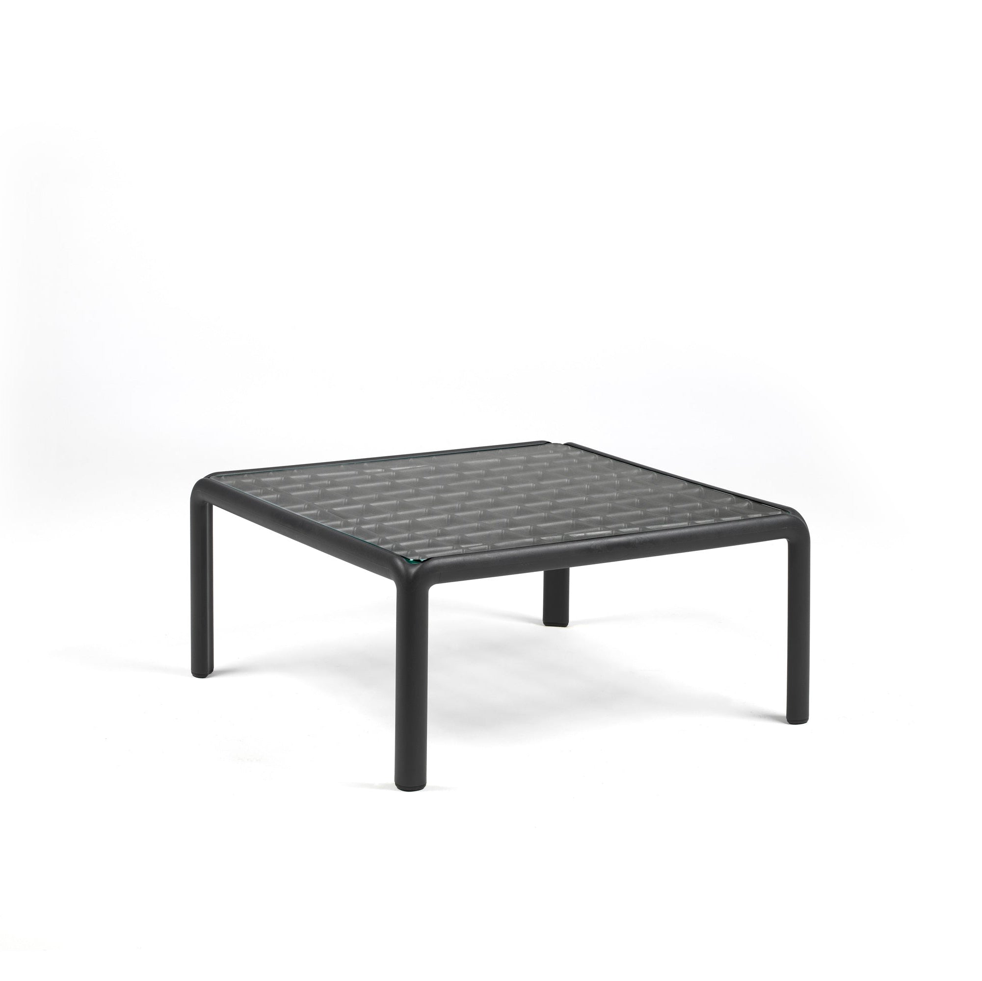 Mesa Komodo Vidrio Grafito