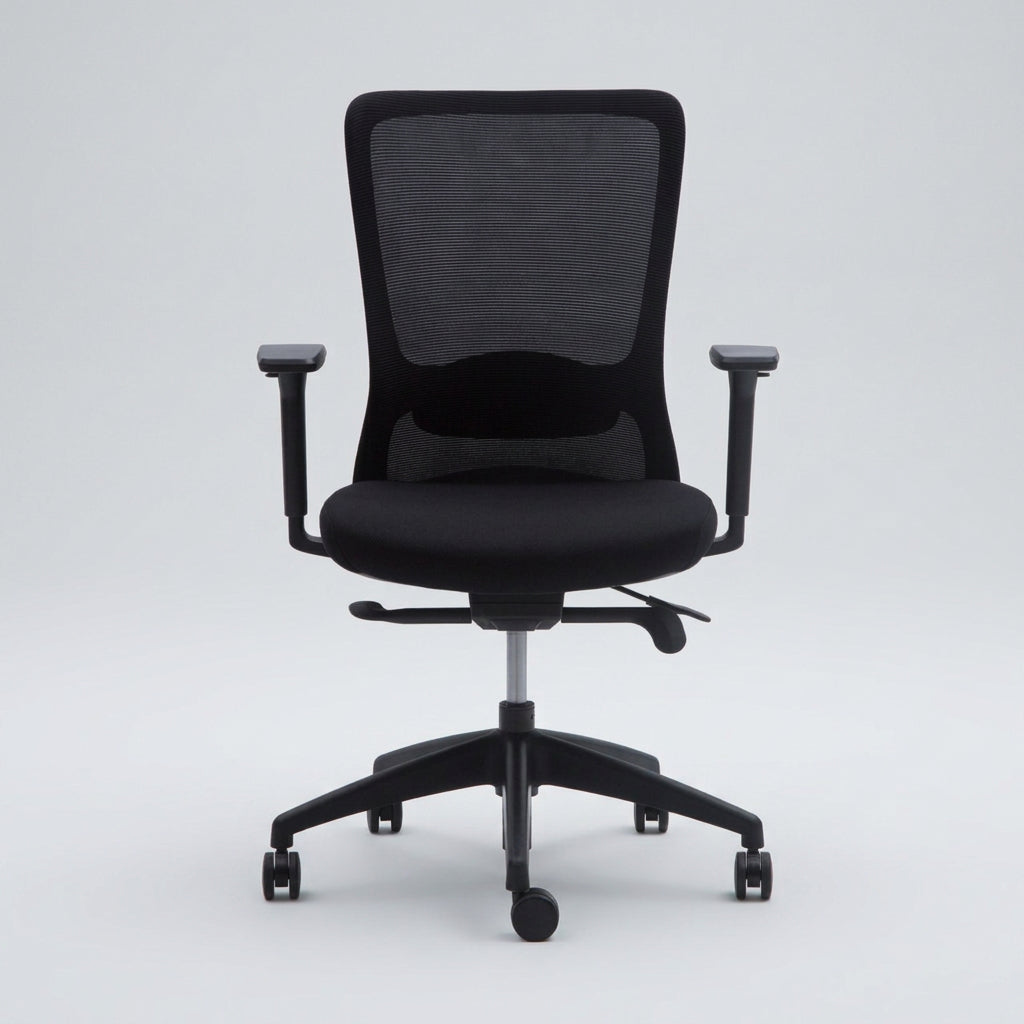 Silla oficina New Loop Negra - Medular Diseño Sillas de Escritorio