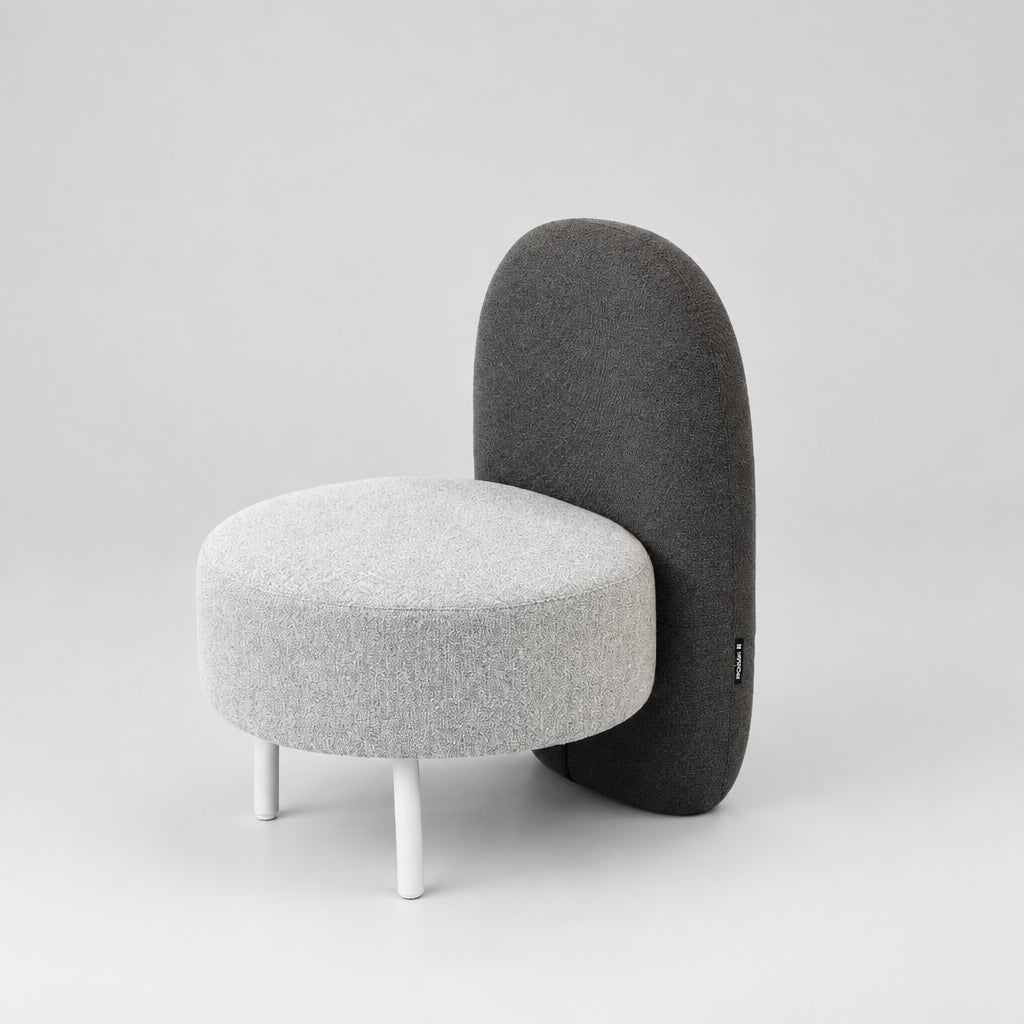 Poltrona Soft Seating Zen gris/grafito