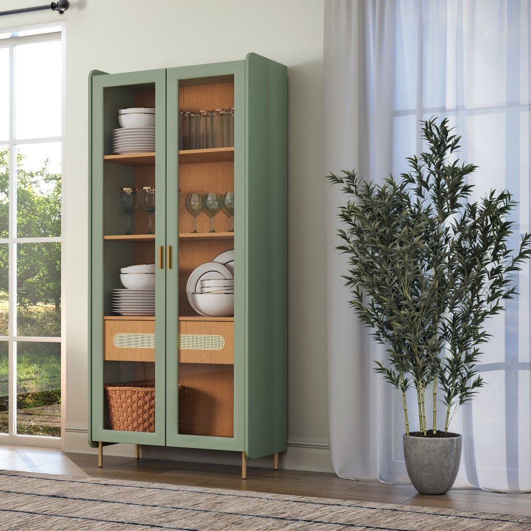 Vitrina Domo Verde Jade