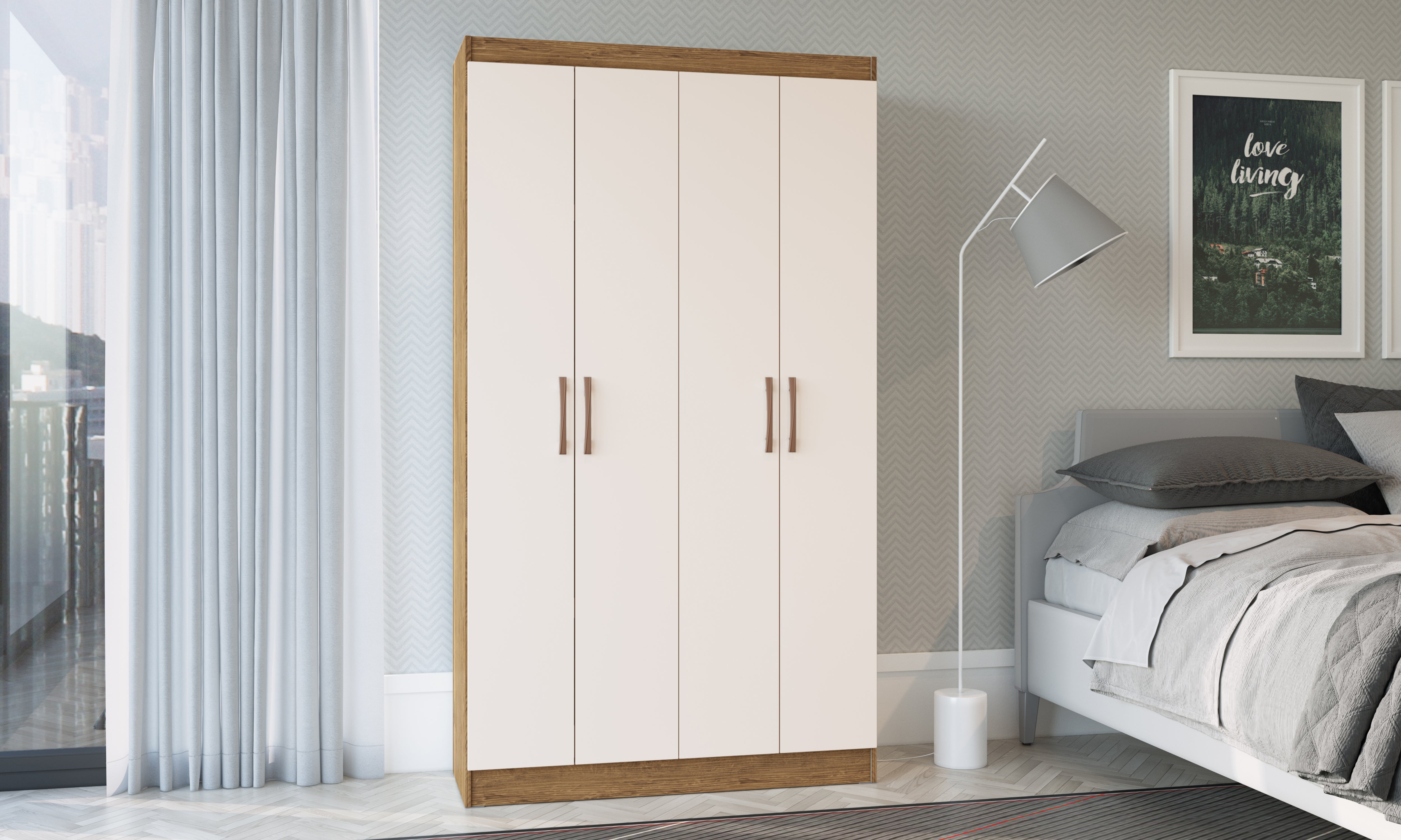 Closet Basic 4 puertas