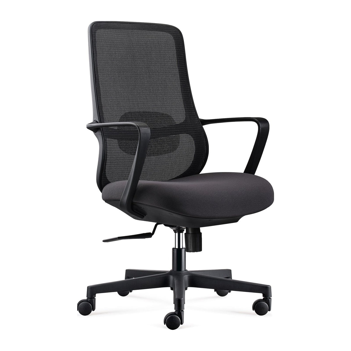 Silla oficina Rumba, vista tres cuartos