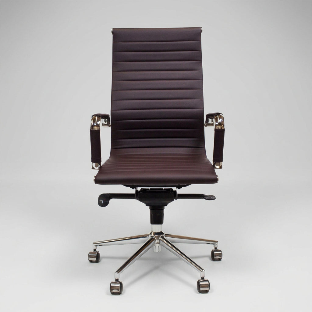 Silla oficina Bishop Alta Brown