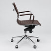 Silla oficina Bishop Baja Brown - Medular Diseño Sillas de Escritorio