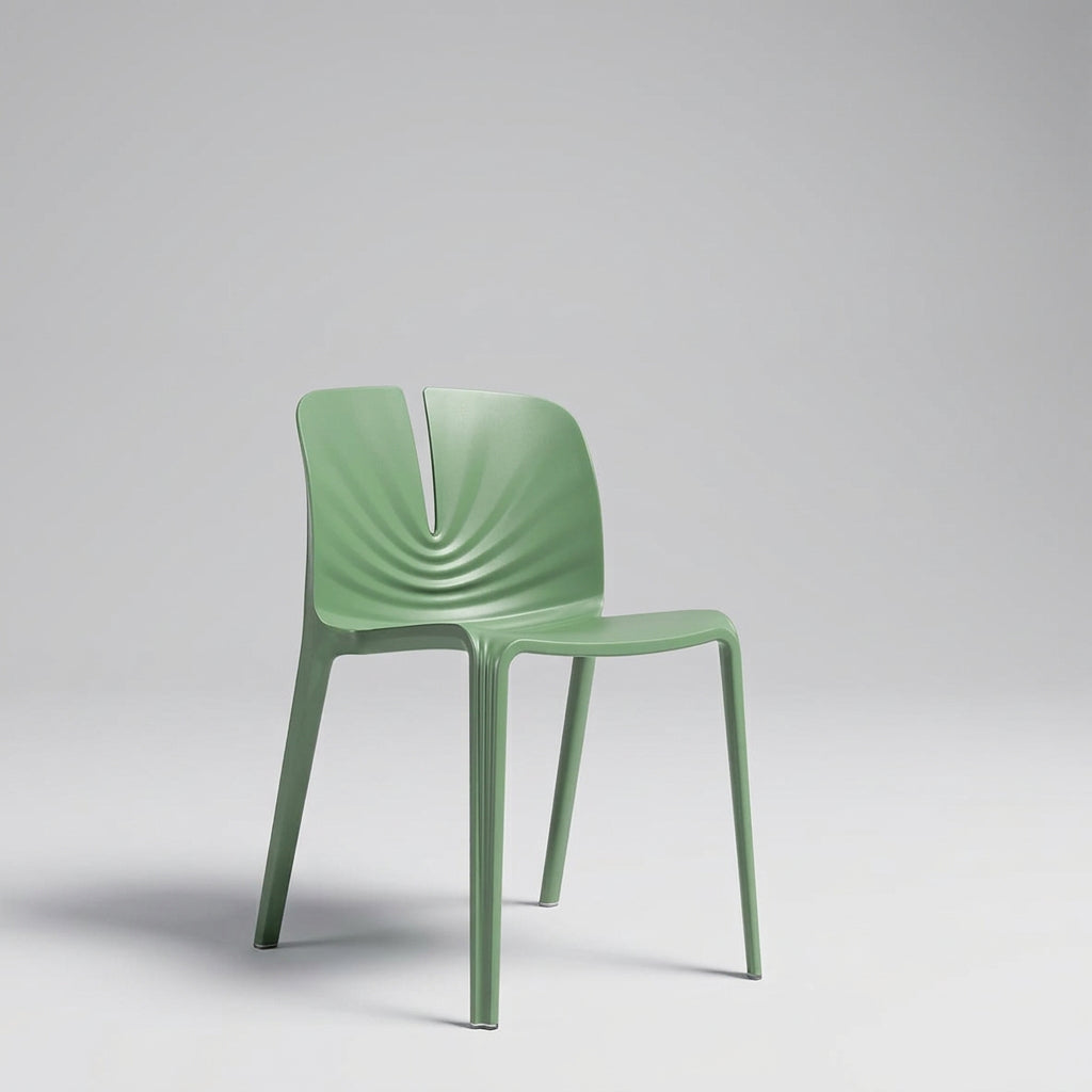 Silla visita Plis Verde