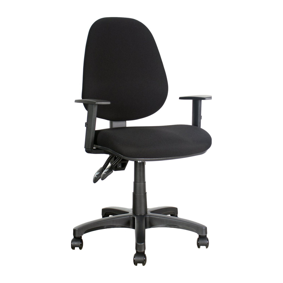 Silla oficina Romy, vista tres cuartos
