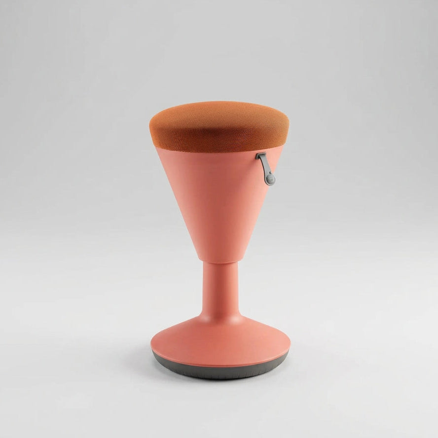 Taburete oficina Chessy Coral - Medular Diseño Sillas de Escritorio