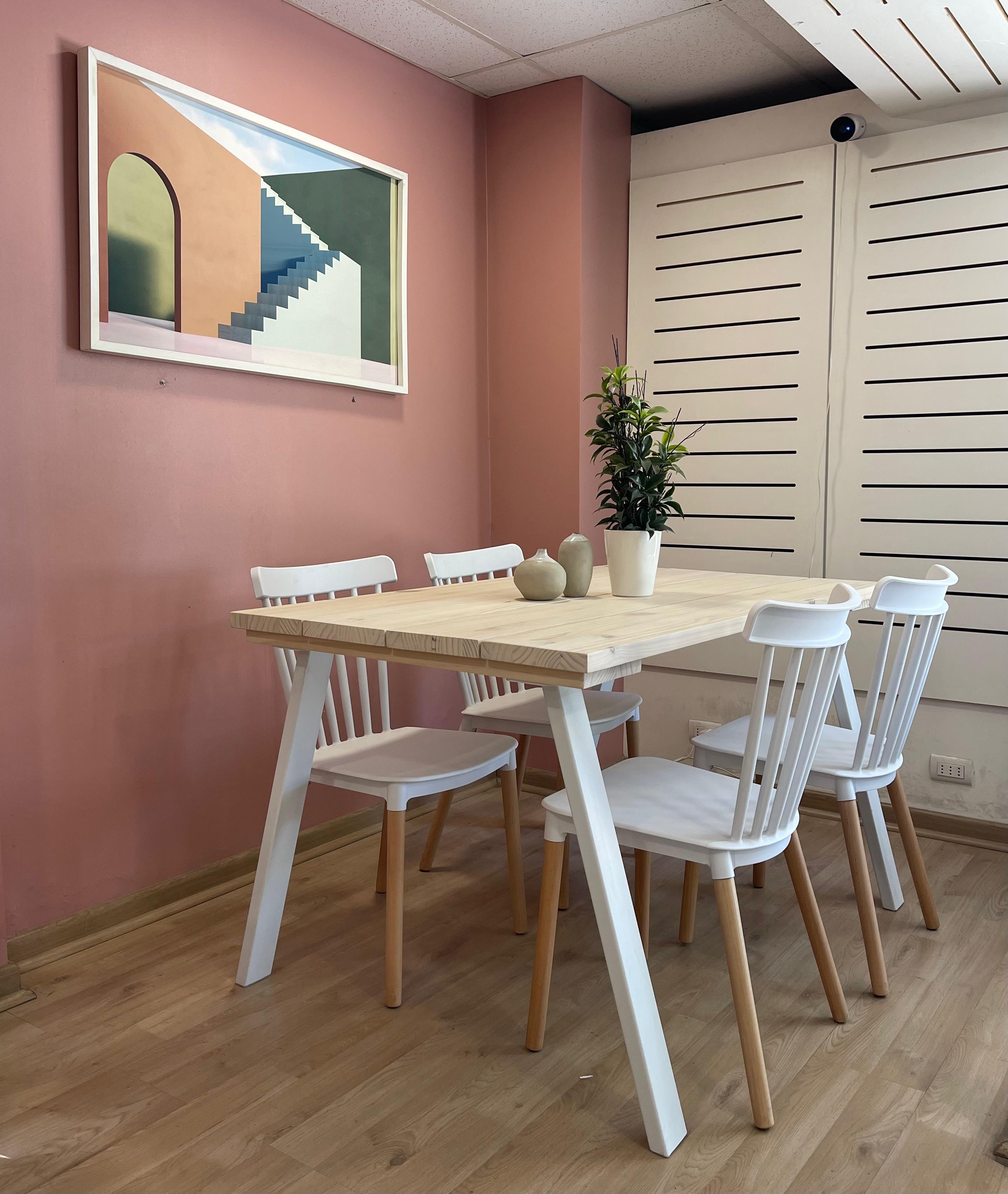 Mesa de Comedor Linha Natural 4P