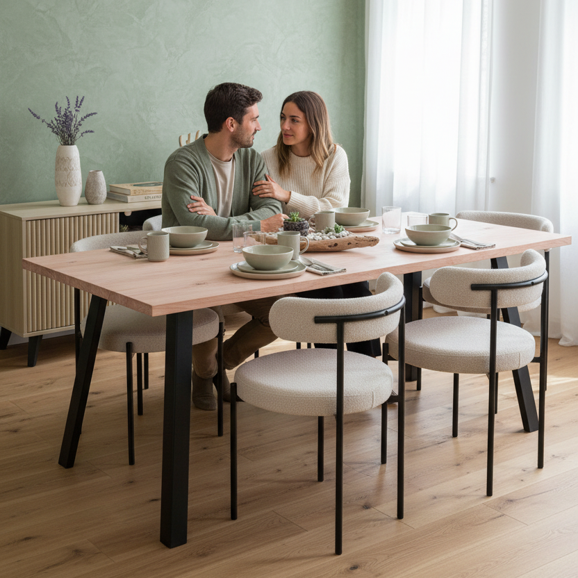 Mesa de Comedor Paladio Lenga 6P